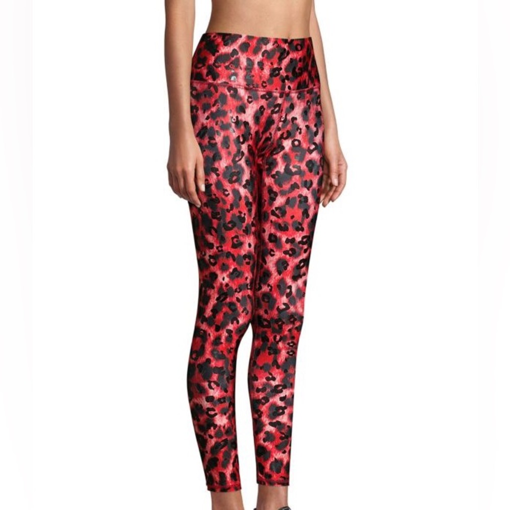 Terez Balayage Foil Leopard High Rise Leggings & Top